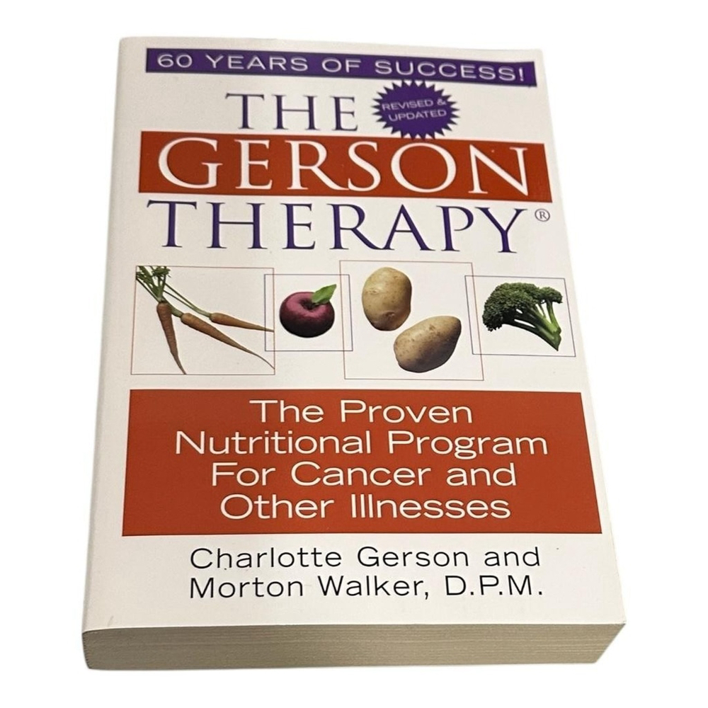 The Gerson Therapy Charlotte Gerson Walker 2006 Alternative Medicine Health PB